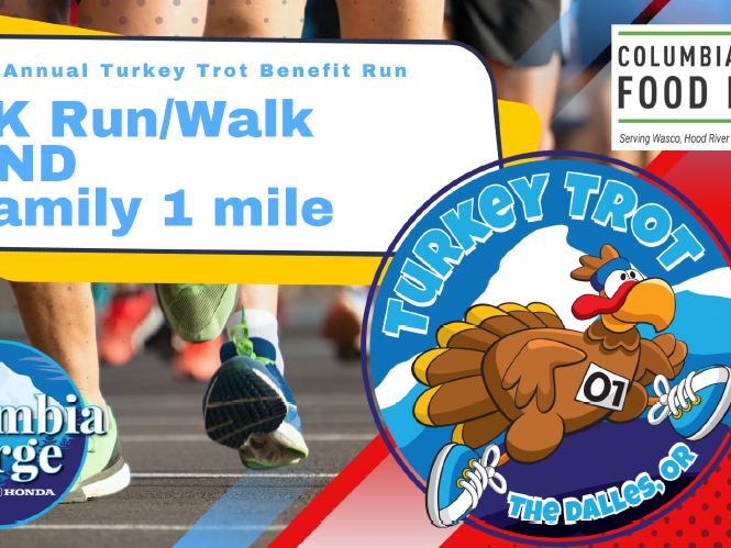 Columbia Gorge Food Bank named Turkey Trot 2025 beneficiary